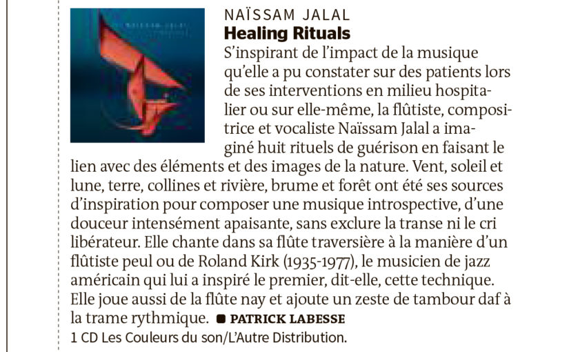 Le Monde – Healing rituals